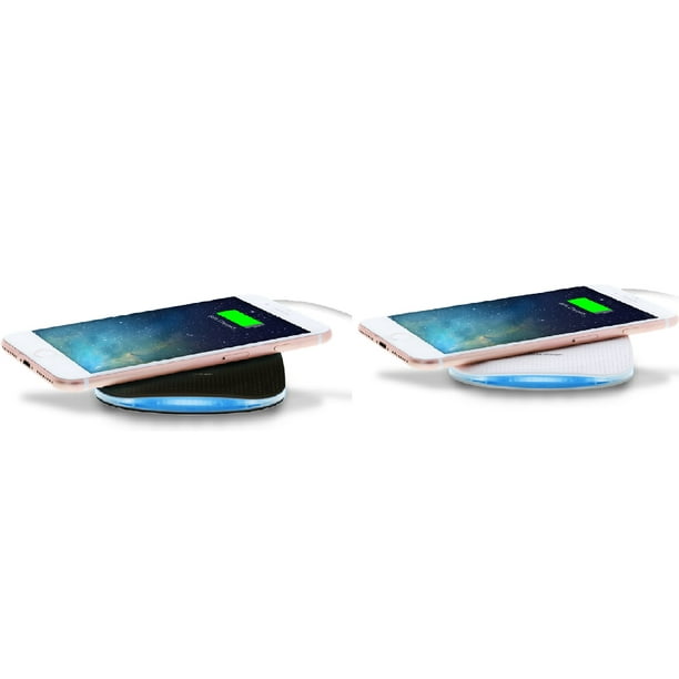 Xtreme Wireless Charging Pad Qi Enabled Compatible W Android Ios Devices Walmart Com Walmart Com