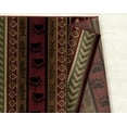 thumbnail image 3 of Woodside Huntsman Trail Brown Runner Rug, 3 of 3