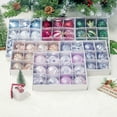 thumbnail image 5 of SPRING PARK 12Pcs 6cm Christmas Baubles Ornaments Xmas Tree Balls Hanging Party Decoration, 5 of 7