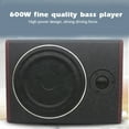 thumbnail image 2 of Estéreo para automóvil de 8 pulgadas Reacondicionamiento Subwoofer ultrafino Alta potencia 12.0V Madera, 2 of 7
