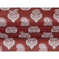 thumbnail image 5 of oneOone Tissu Velours Rouge Sang Bloc de Robe Tissu Imprimé Tissu au Mètre 58 Pouces de Large, 5 of 5