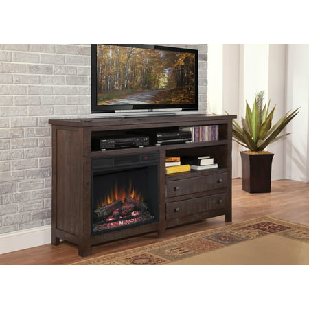 Progressive Furniture Inc. Tahoe TV Stand with Electric Fireplace  Walmart.com