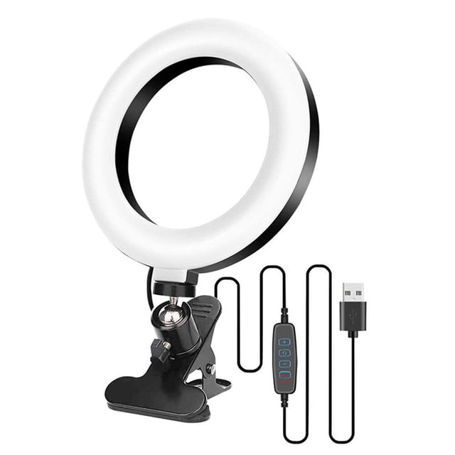 LOVEVER 6.3 inch Video Conference Lighting LED Webcam Zoom Light for Computer Laptop