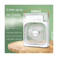thumbnail image 5 of Aire acondicionado portátil Personal de escritorio con 5 orificios Aire acondicionado Aire acondicionado Recargable Silencioso Ventilador de mesa Offi, 5 of 5