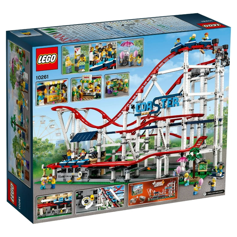 Speed Building LEGO Roller Coaster