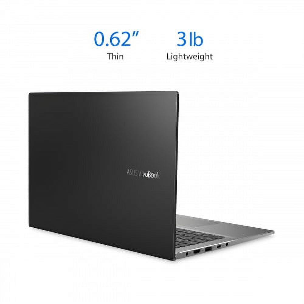 Asus VivoBook S14 S433 14” FHD Notebook - Intel Core i5-10210U - 8GB - 512GB SSD - Windows 10 Home - Intel UHD Graphics - Indie Black - image 2 of 5