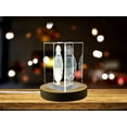 thumbnail image 2 of Argentina Coat of Arms 3D Engraved Crystal Gift, 2 of 6