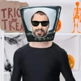thumbnail image 6 of Halloween Hat TV Headwear Cosplay Prop Creative Eye Catching Toy for Men Women Party Dress Up, 6 of 9