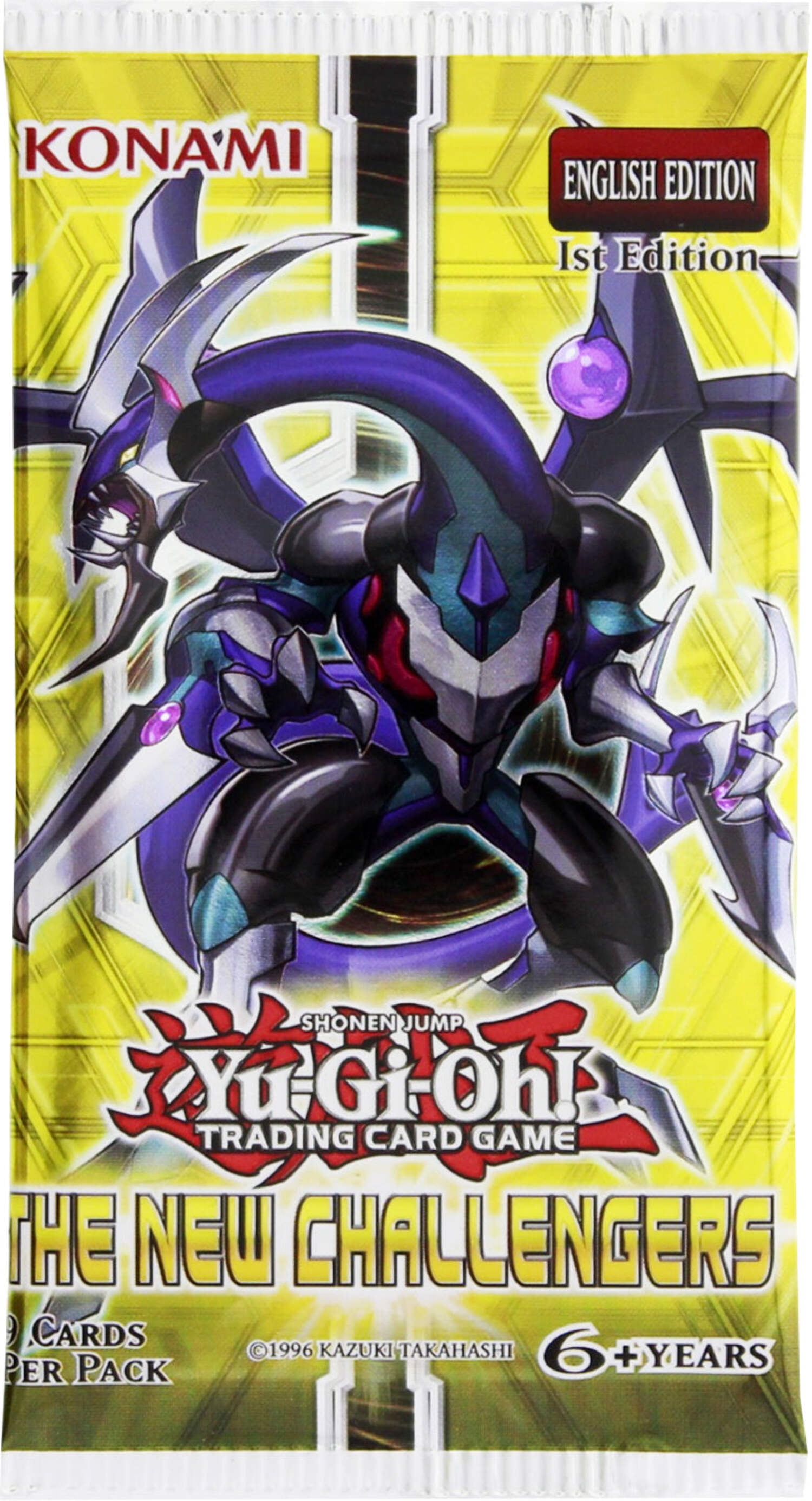 yugioh new challengers booster box Yu-gi-oh! - New Challengers SE Special Super Edition TCG Cards Booster  Mini-Box - 3 packs + 1 Super Rare Card : Toys & Games main image 1