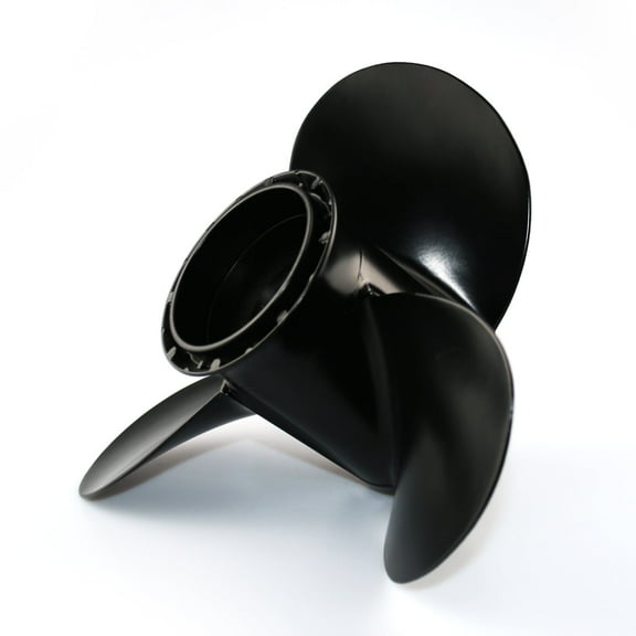 CAPTAIN Outboard Propeller fit Johnson,Evinrude,BRP,E-Tec 15-35 HP, 14 Spline Tooth Board Prop,  OEM RH Aluminum Propellers for 15 20 25 30 35 HP Engines, 10.3x13 Pitch