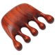 thumbnail image 2 of Peine de madera peine para masaje del cuero cabelludo masajeador corporal para cabeza cuello hombros manos masaje de manos y pies palo de madera cuidado relajante de la ANGGREK Otros, 2 of 8