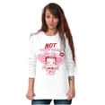 thumbnail image 4 of Biker Betty Boop Not Your Babe Women's Long Sleeve T Shirt Brisco Brands S, 4 of 5