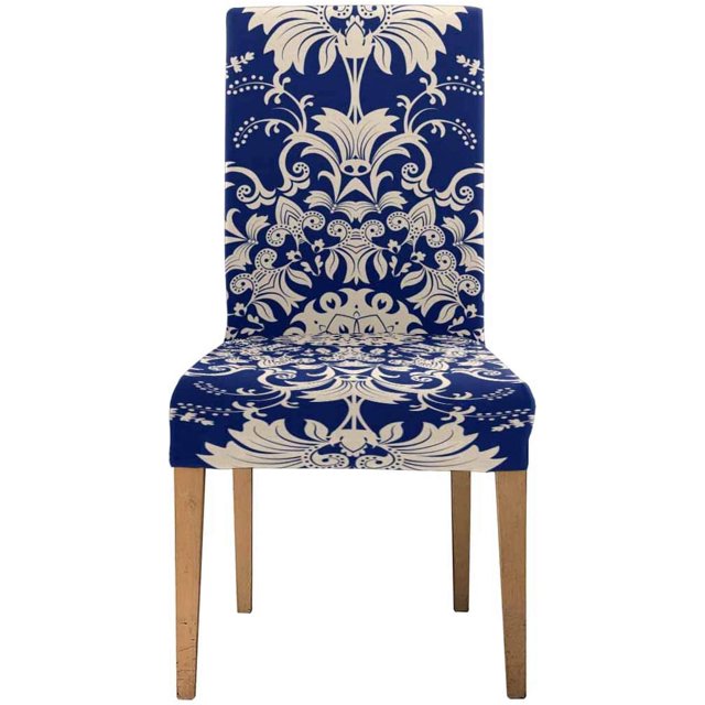 ABPHQTO Funda protectora para silla elástica con patrones, funda protectora para comedor, Hotel, boda, fiesta, juego de 1