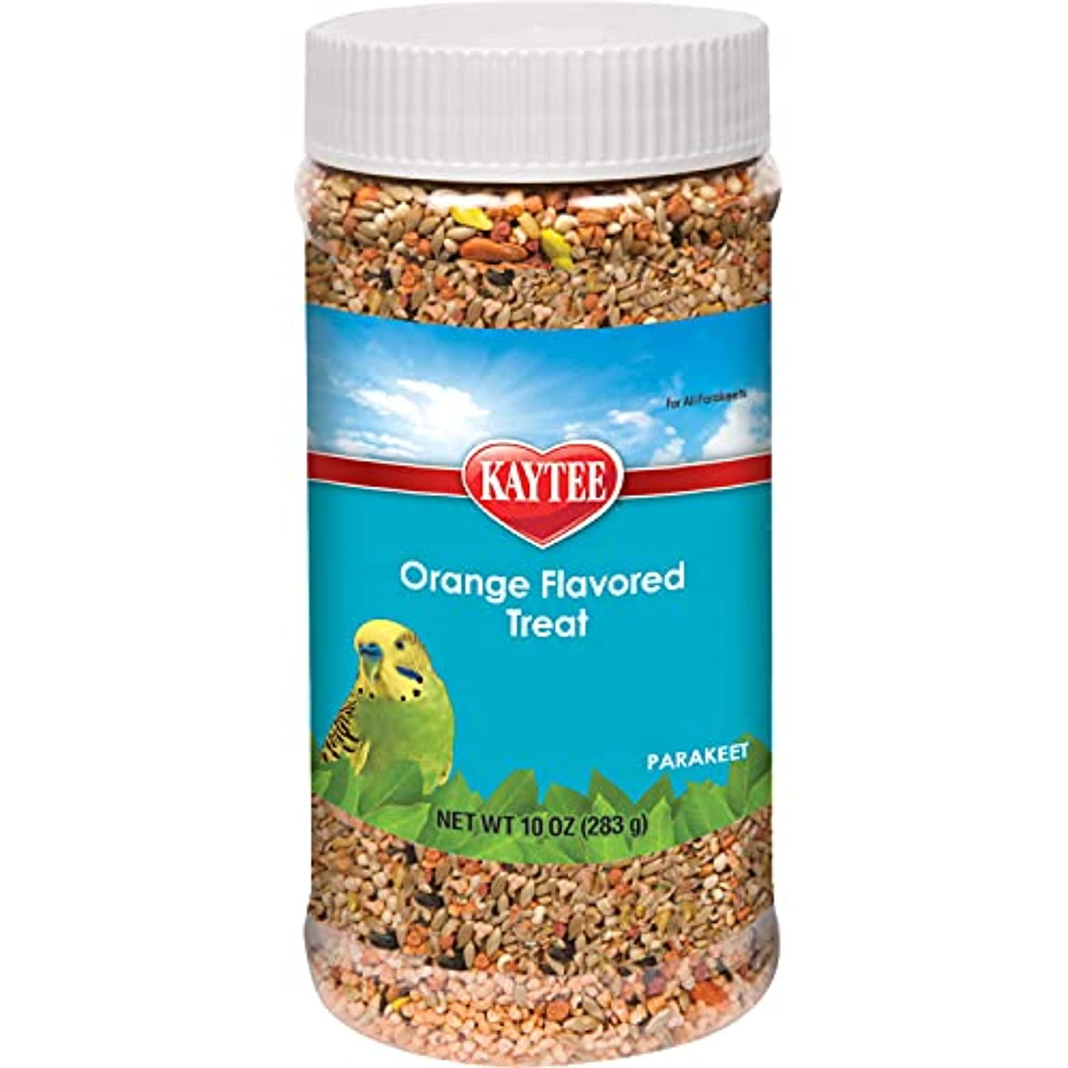 Kaytee Forti-Diet Pro Health Orange Blossom Honey Parakeet Bird Treats, 10-oz jar