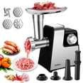 thumbnail image 1 of Shcazhcx Dual Blades 178 lbs/hr Electric Ice Crusher, 300W Ice Shaver, 2200 RPM Shaved Ice Machine with Extra Blades and Ice Pick for Home and Commer, 1 of 9