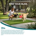 thumbnail image 6 of Bliss Artificial Grass Rug, Indoor/Outdoor Versatile Mat, Easy Clean Drainage - 3' x 5', 6 of 12
