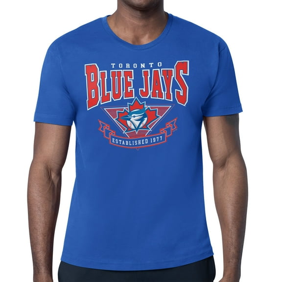 Men's Starter Royal Toronto Blue Jays -80s Inspired T-Shirt