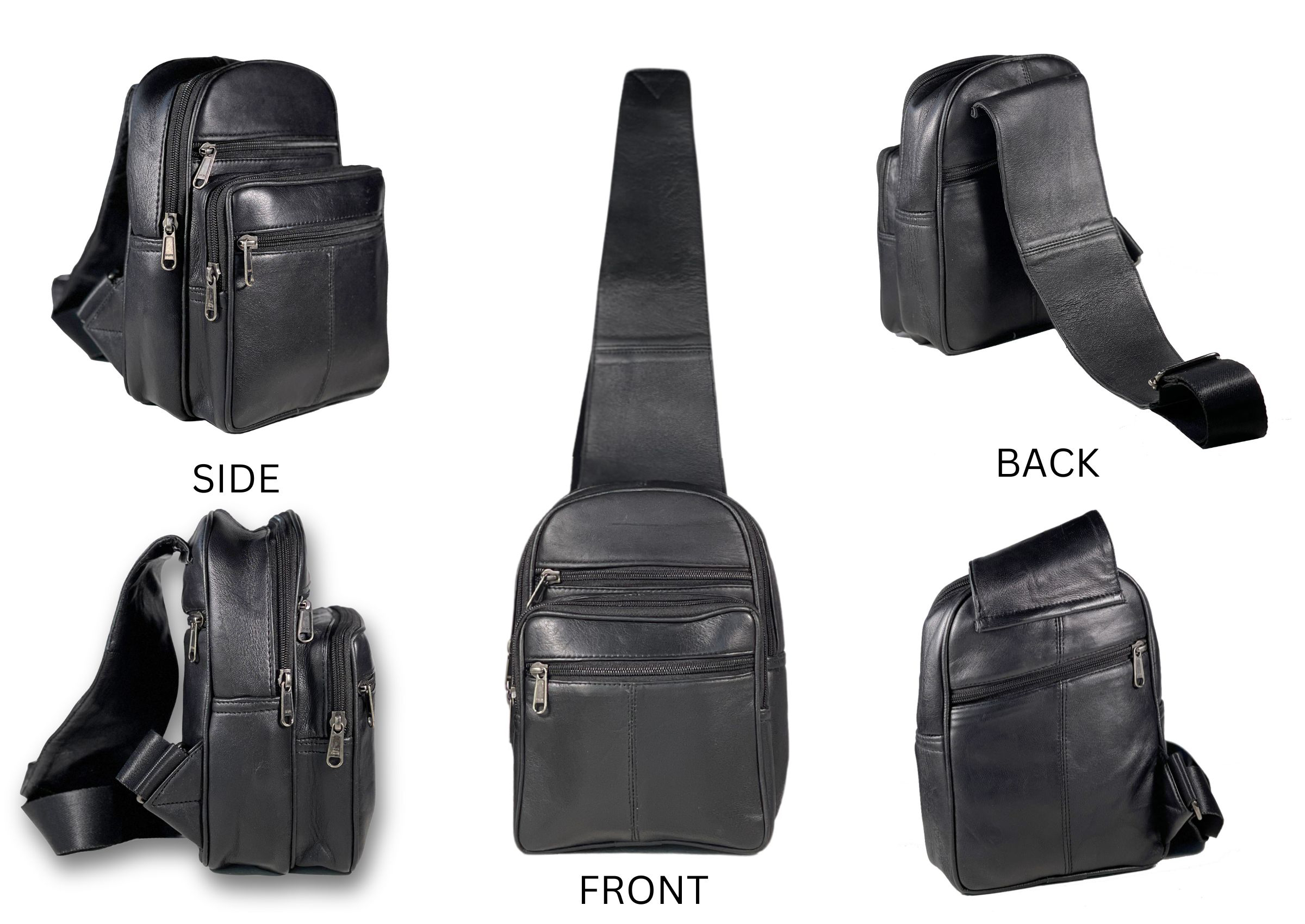 Crossbody Bag Sling Bag Shoulder Pack Lightweight Travel Hiking Men Women-by Bullz