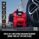 thumbnail image 2 of Inflador de neumáticos 3 en 1, compresor de aire portátil Craftsman de 160 psi, 2 of 8