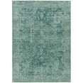 thumbnail image 2 of Addison Rugs Chantille Indoor/Outdoor Traditional Border Teal Machine Washable Rectangle Rug, 8' x 10', 2 of 7