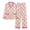 Pink, variant on HNMKIU Womens Pyjamas Pyjamas Female Autumn 2023 New Long Sleeved Thin Of Can Be Worn Outside The Big Yards Of Home Wear Suit