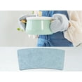 thumbnail image 5 of Unique Bargains Set of 6 Place Mat Faux Leather Table Placemat Washable Light Blue 19x12in, 5 of 7