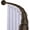Oil Rubbed Bronze, variant on Utopia Alley Signature Aluminum Series Curved Shower Curtain Rod - Rustproof Aluminum Wall Mount Rod, Adjustable 45 to 72 Inch, Adds Up to 8 Inches of Extra Shower Space, Oil Rubbed Bronze Finish