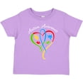 thumbnail image 3 of Inktastic Autism Awareness Heart Ribbon and Puzzle Pieces Boys or Girls Toddler T-Shirt, 3 of 5