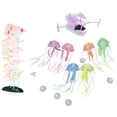 thumbnail image 2 of Accesorio de paisaje para pecera, 8 piezas, decoración brillante para acuario, adorno de coral para pecera, adorno brillante para acuario, optimizado para la excelencia, 2 of 9