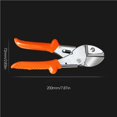 thumbnail image 4 of fastboy Pruning Shear with Non-Slide Handle Plant Branch Trimmer Shrub Hand Clippers Trimming Tool Secateurs Garden Tree, 4 of 6