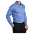 thumbnail image 4 of Mens SuperPro Twill Versatile Cotton/Polyester Shirt Ultramarine Blue 2X-Large, 4 of 6
