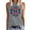 Grey, variant on YLHFASHION Baseball Shirt Women Baseball Tank Baseball Tops Tee Cute Workout T Shirts Casual Summer Sleeveless Vest Clearance Women's Tanks & Camis
