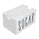 thumbnail image 1 of Porta sobres de azúcar para cafeterías, 20 sobres para mesa de restaurante Blanco, 1 of 9
