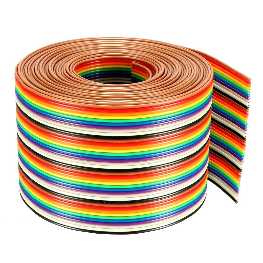 40P Jumper Wire 1.27mm Pitch Ribbon Cable Breadboard DIY 4 Meters Long