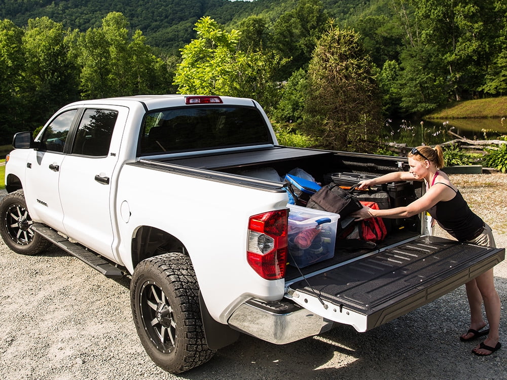 Gatortrax Retractable Mx Electric Power Tonneau Truck Bed Cover 2015 2018 Ford F150 6 5 Ft Bed Walmart Com Walmart Com