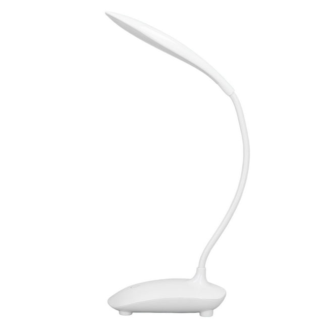 USB Reading Lights, 3 Lighting Modes Touch Control Battery Operated LED Desk Lamp For College Dorm Office Bedroom
