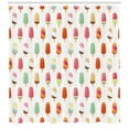 thumbnail image 3 of Ambesonne Ice Cream Shower Curtain, Various Flavors, 69"Wx70"L, Multicolor, 3 of 3