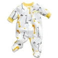 thumbnail image 2 of Baby Boy One-Piece Baseball MVP Cotton Footed Jumpsuit, 2 of 11