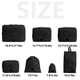 thumbnail image 3 of Juego de 7 bolsas de almacenamiento | Bolsas organizadoras reutilizables de poliéster duradero para viajes, mudanzas, camping | Bolsas multiusos con asas para ropa, ropa de cama, zapatos y, 3 of 6