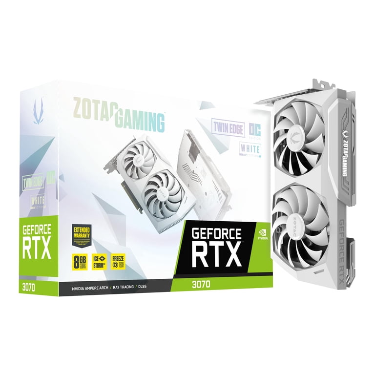 ZOTAC GAMING GeForce RTX 3070 Twin Edge OC LHR - White Edition