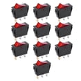 thumbnail image 3 of 10 interruptores basculantes de 3 pines, encendido y apagado, luz roja, 2 posiciones, KCD3, accesorios para electrodomésticos, 3 of 14