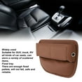 thumbnail image 3 of Car SeatFiller Organizer, PU Car Seats Filler Organizer Multi Functional Universal Auto Console Side Storage Box For SUV Truck RV, 3 of 8