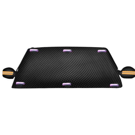 CASAFUN Windshield Snow Cover,Waterproof Anti-Ice Anti-Snow Shield,All-Weather Magnetic Windshield Protector,Scratch-Resistant Oxford Fabric Car Frost Guard for Cars SUVs Vehicles Anti-Frost Sunshade