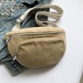 thumbnail image 3 of Riñonera Informal Bolso Cruzado Elegante Pana para El Pecho Bolsas Al Aire Libre, 3 of 9