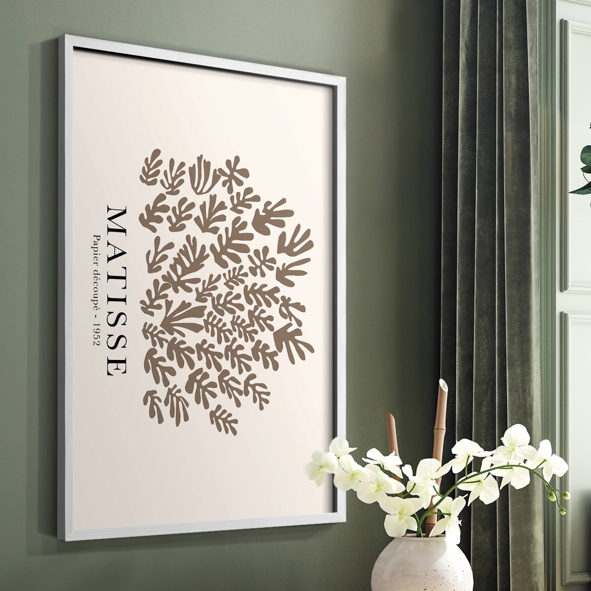 Matisse CCLII in Solid Wood 8 x 10 Framed Print