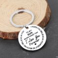 thumbnail image 4 of Bluelans Key Chain Eco-friendly English Letter Printed - Stainless Steel DIY Car Keyring Accessories for Gift, 4 of 8