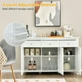 thumbnail image 3 of GVN Sideboard Buffet Cabinet, Kitchen Buffet Cabinet,, 3 of 10