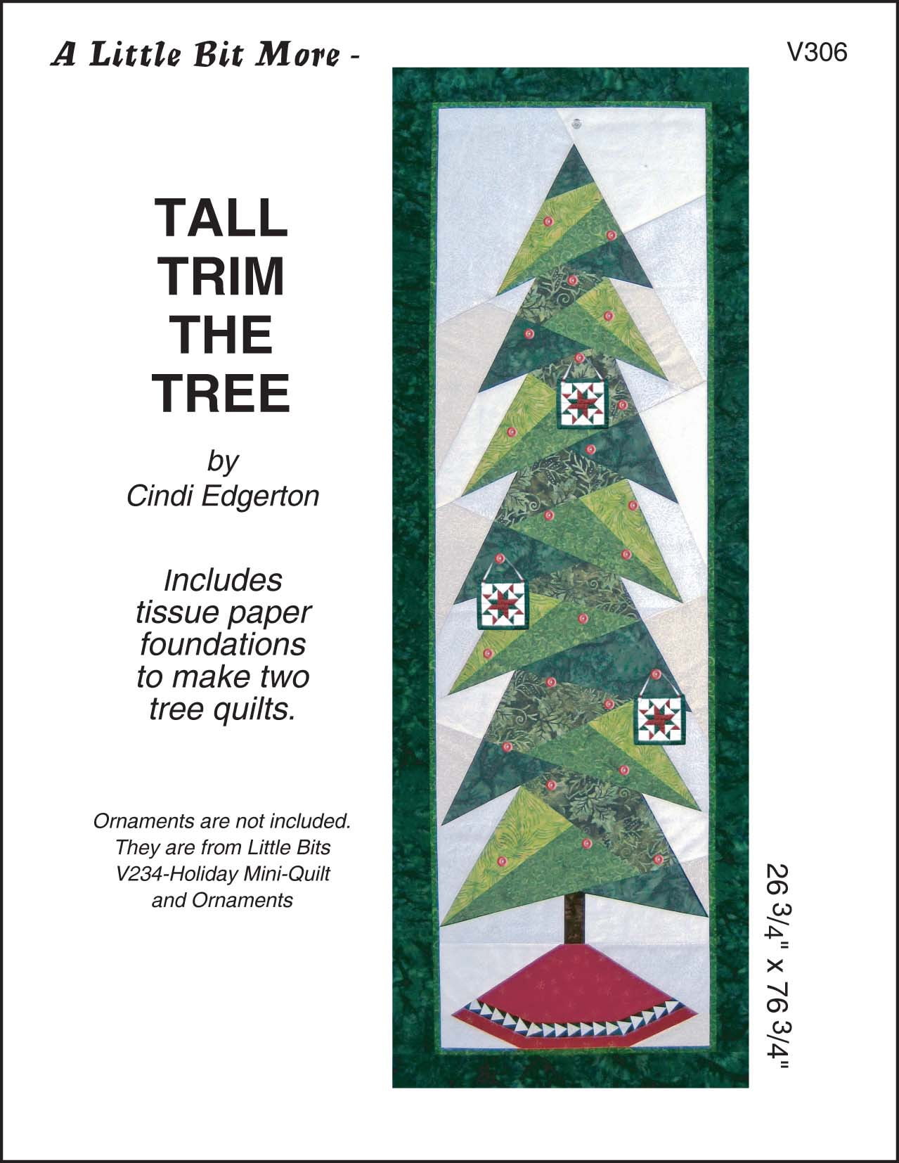 Trim The Tree Quilt Pattern 