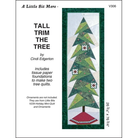 Little Bit More - Tall Trim The Tree Quilt