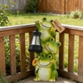 thumbnail image 4 of Euaioeiu Solar Frog Garden Statue Light,Outdoor Waterproof Decorative Lantern Figurine,Cute Yard Art for Garden Patio Pond Balcony Porch Decor,Housewarming & Gardening Gifts for Women Grandma Mom, 4 of 6